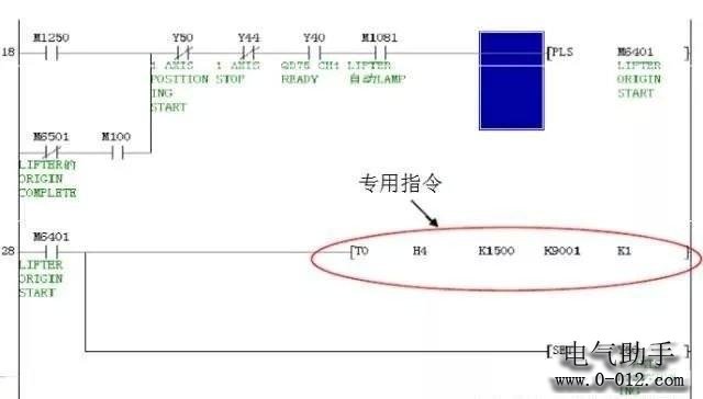 三菱Q系列PLC定位伺服控制经典程序