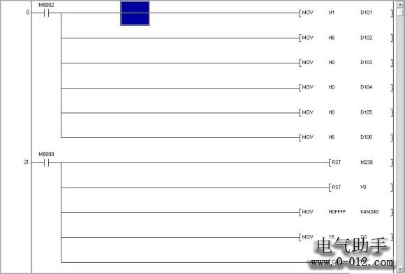 三菱PLC的CRC16的校验码程序